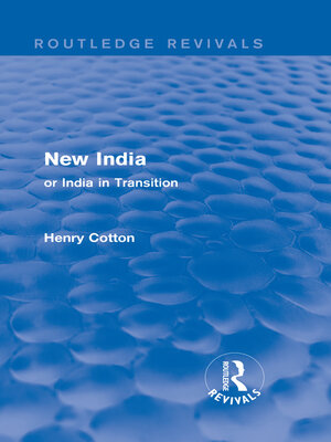 cover image of Routledge Revivals
